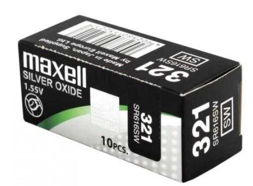 Maxell Baterija SR616SW, 1 kos