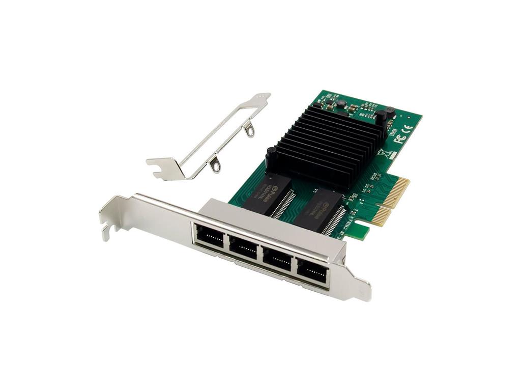 MicroConnect Omrežna kartica PCIe x4 I350-T4