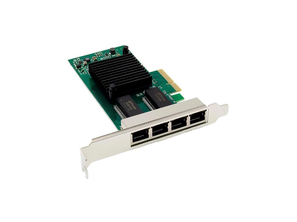 MicroConnect Omrežna kartica PCIe x4 I350-T4