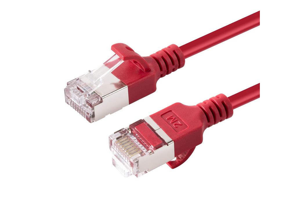 MicroConnect Kabel CAT6A U-FTP LSZH, 5m, Rdeč