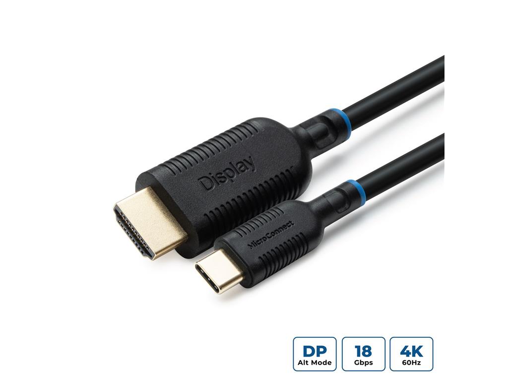MicroConnect Kabel USB C-HDMI 2.0