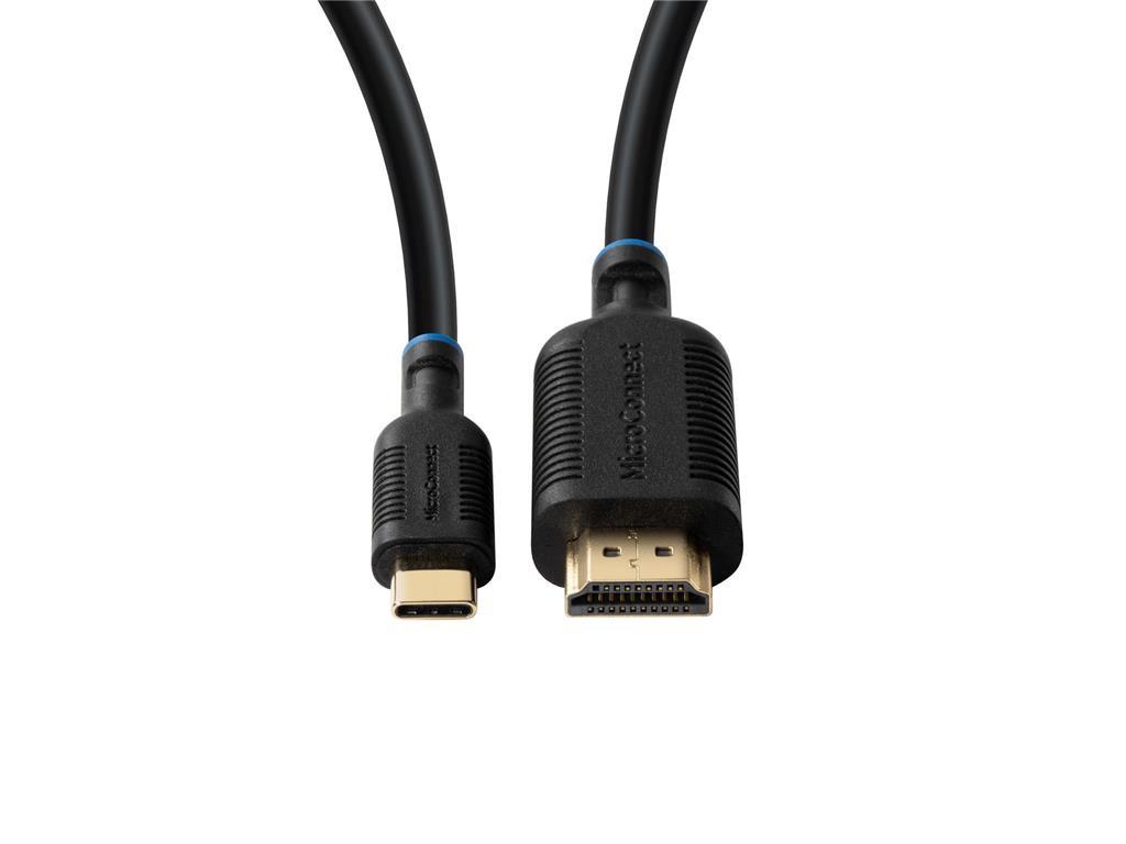 MicroConnect Kabel USB-C na HDMI 2.0, 3m
