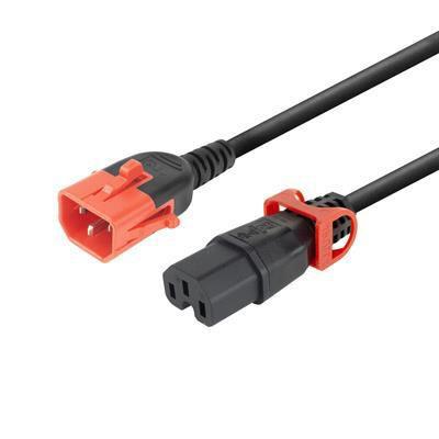 MicroConnect Kabel napajalni C14 -C15, črn 1m