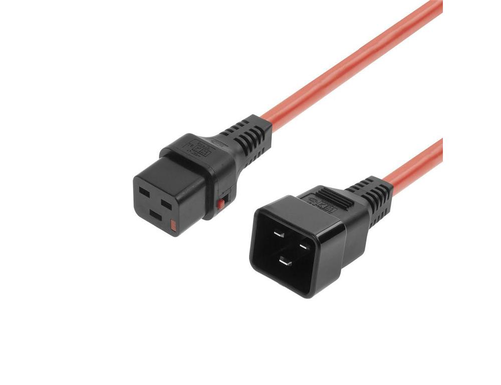 MicroConnect Kabel napajalni C19 IEC Lock - C20 2m