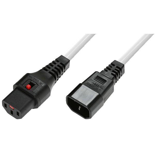 MicroConnect Kabel napajalni C13 IEC Lock - C14 1m