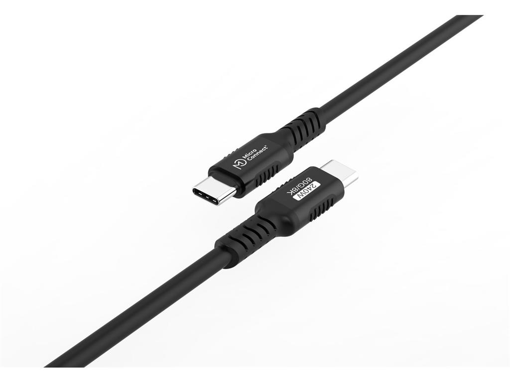 MicroConnect Premium USB4 Gen3x2 C-C kabel 0,25m
