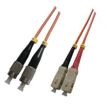 MicroConnect Patch Kabel - FC/UPC-SC/UPC 1m OM1