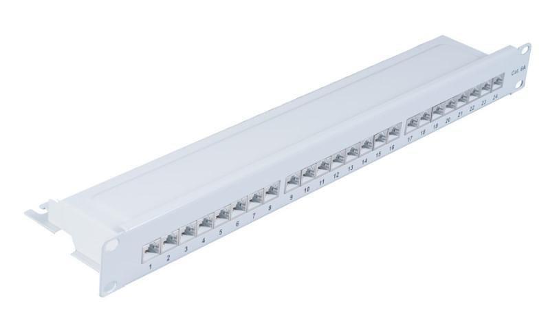 MicroConnect CAT6a 24 port 19" Patch Panel