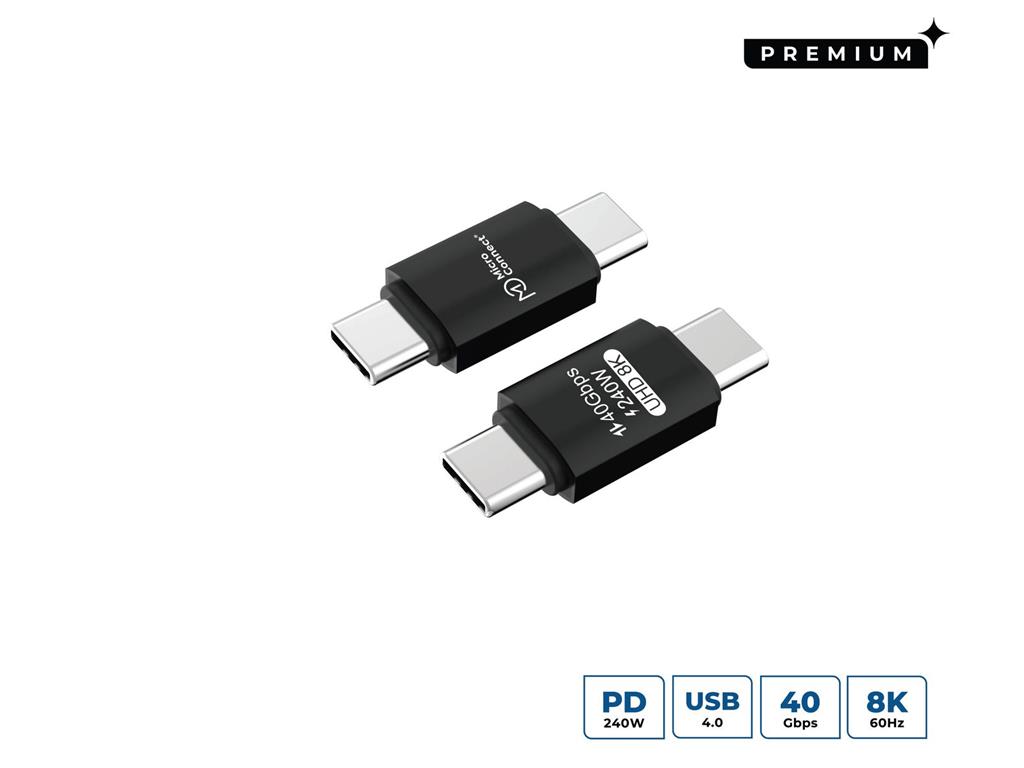 MicroConnect Adapter USB4 Gen 3x2 USB-C, 40Gbps, 240W