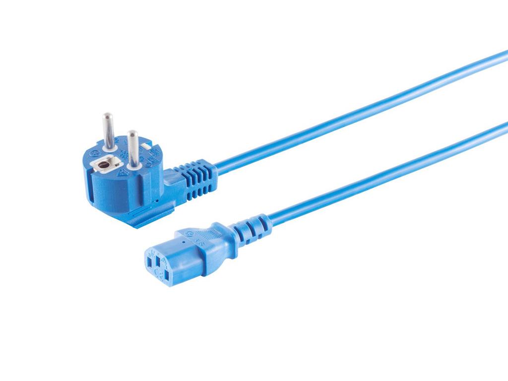 MicroConnect Napajani kabel Schuko - C13 5m Moder