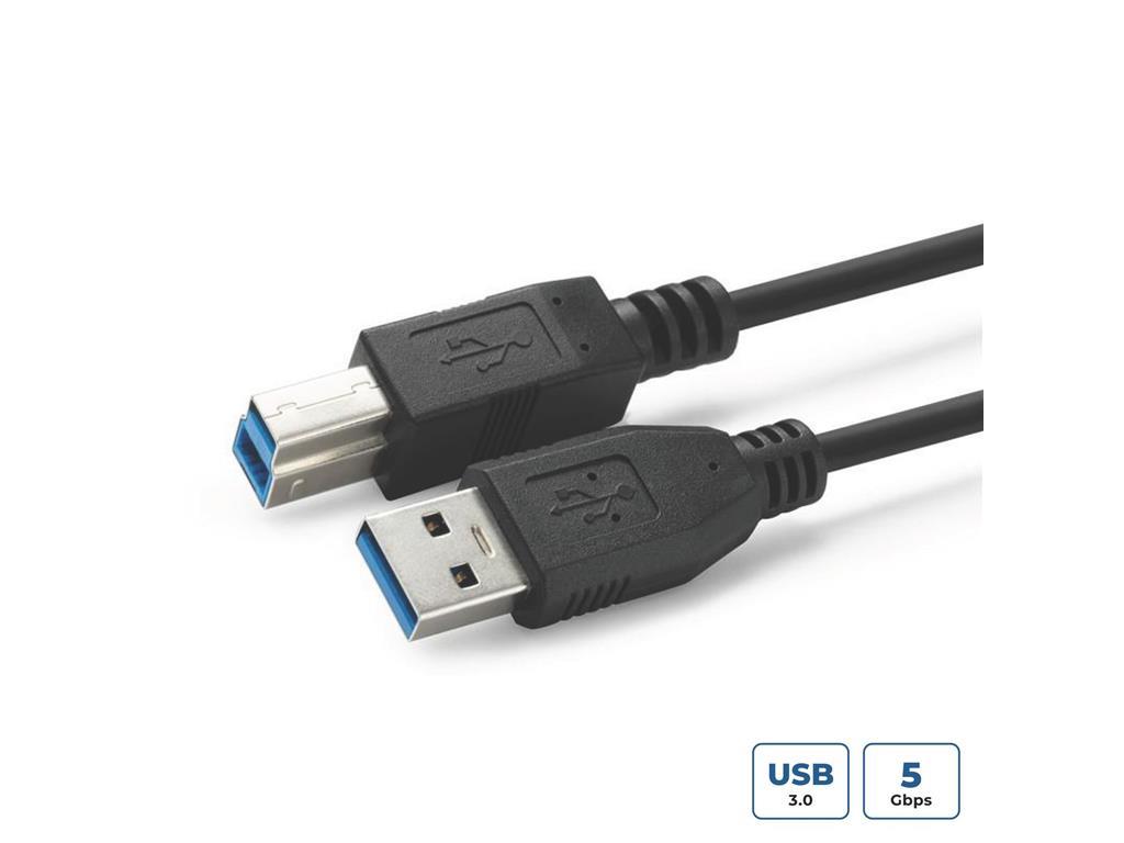 MicroConnect Kabel USB A-B 3.0, 3m