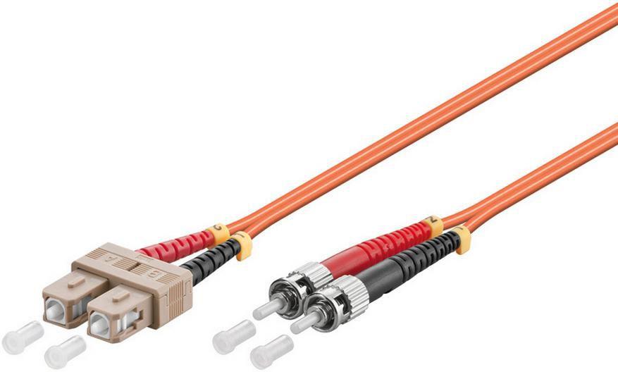 MicroConnect Patch Kabel - ST/UPC-SC/UPC 2m OM2