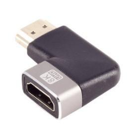 MicroConnect Adapter HDMI 8k 90° desno F-M