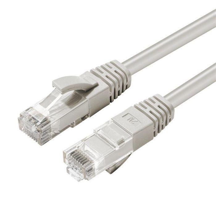 MicroConnect Kabel U/UTP CAT5e 8M Siv PVC