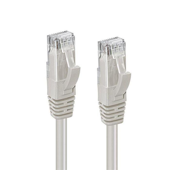 MicroConnect Kabel U/UTP CAT5e 8M Siv PVC