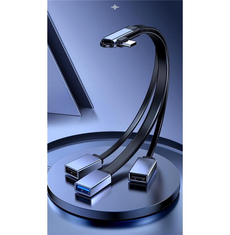 MicroConnect USB-C adapter na 3x USB-A