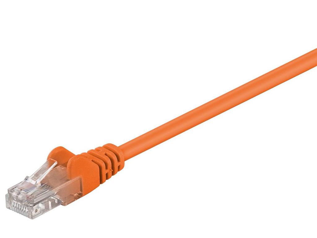 MicroConnect Kabel U/UTP CAT5e 20M Oranžen PVC