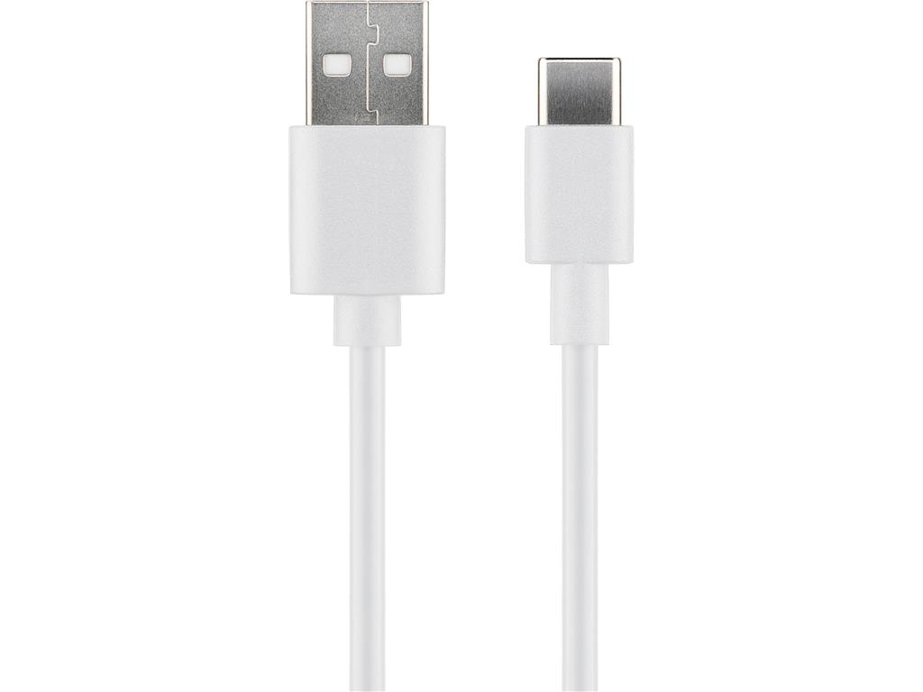 MicroConnect Kabel USB C-A 2.0, bel