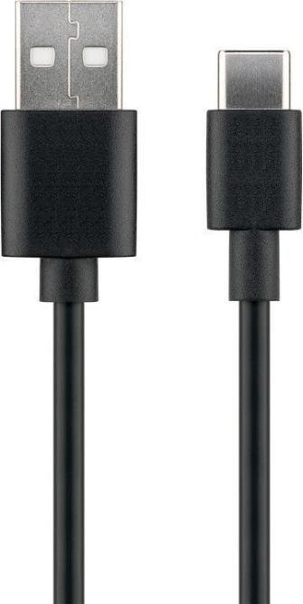 MicroConnect USB C-A 2.0 kabel, 3m, crn