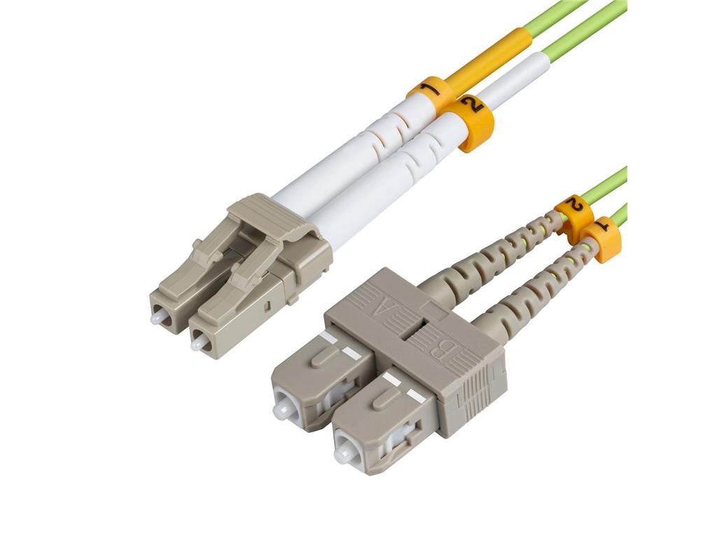 MicroConnect Patch Kabel - LC/UPC-SC/UPC 3m OM5