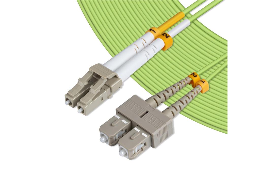MicroConnect Patch Kabel - LC/UPC-SC/UPC 20m OM5