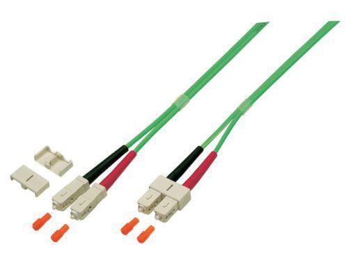 MicroConnect Patch Kabel - SC/UPC-SC/UPC 0,5m OM5