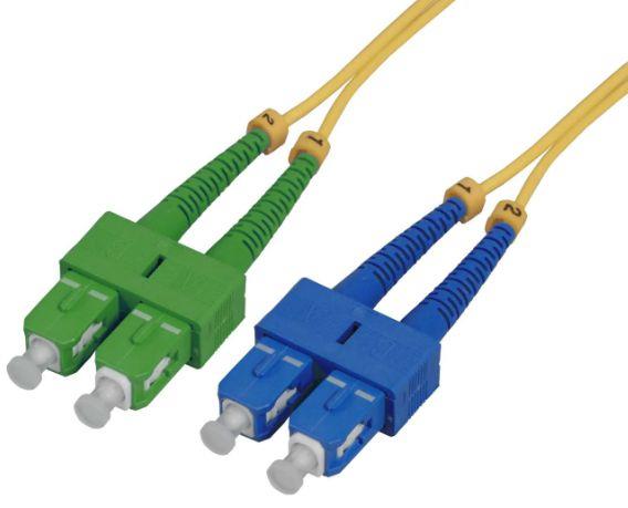 MicroConnect Patch Kabel - SC/UPC-SC/APC 2m OS2