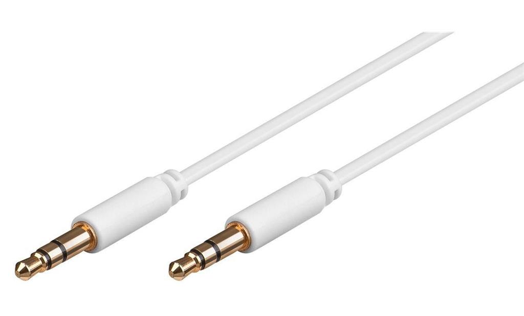 MicroConnect 3,5 mm (3-polni, stereo) tanek kabel