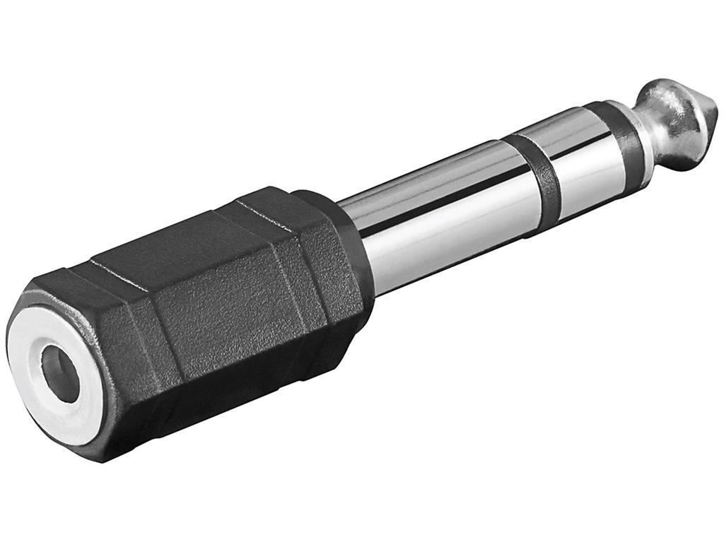 MicroConnect Adapter 6.35mm - 3.5mm M-F