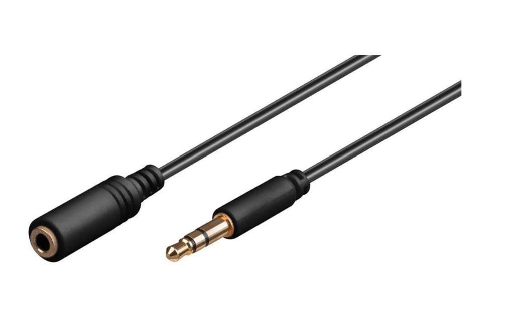 MicroConnect Avdio podaljševalni kabel, 1m