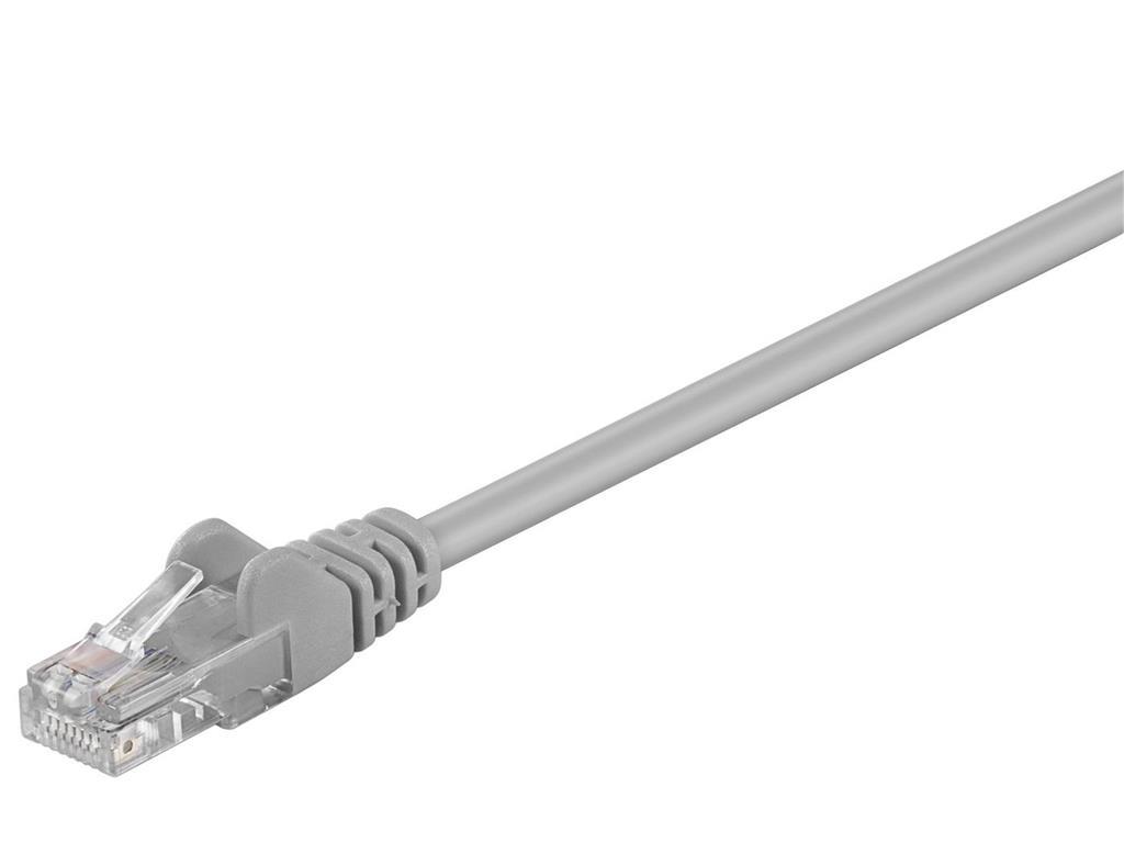 MicroConnect Kabel F/UTP CAT5e 0.25m Siv PVC