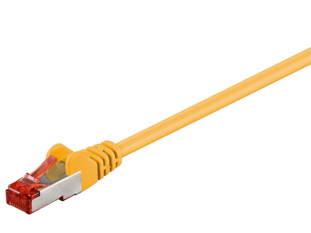 MicroConnect F/UTP CAT6 10m Žuti PVC