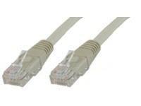 MicroConnect Kabel U/UTP CAT5e 0.5M Siv PVC