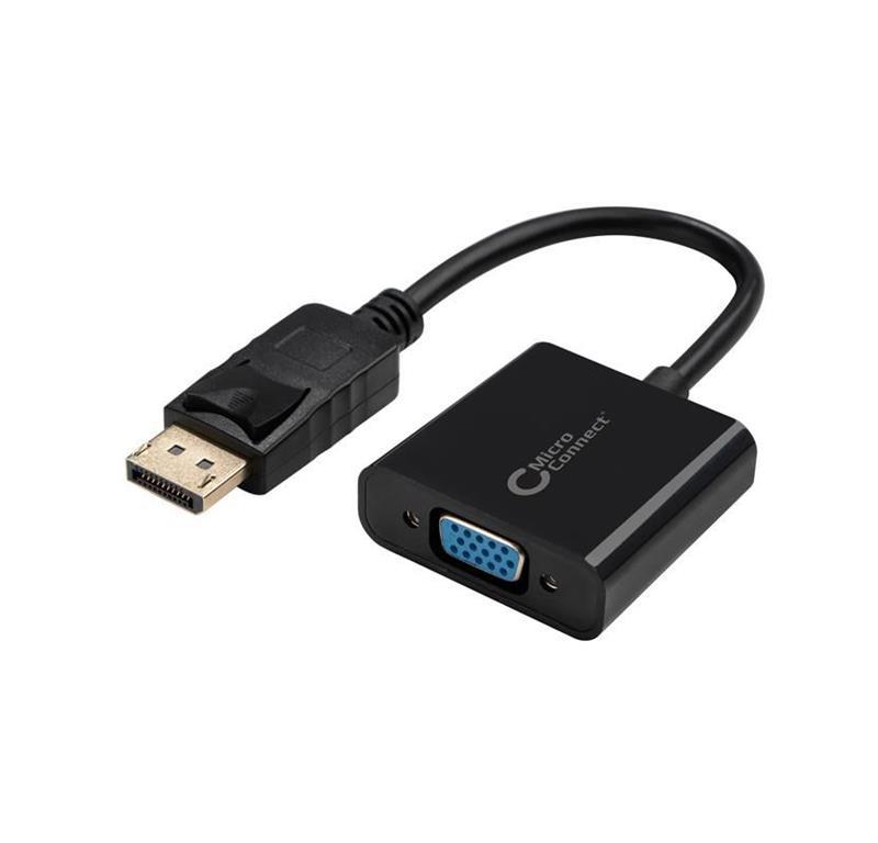 MicroConnect Displayport-VGA M-F adapter