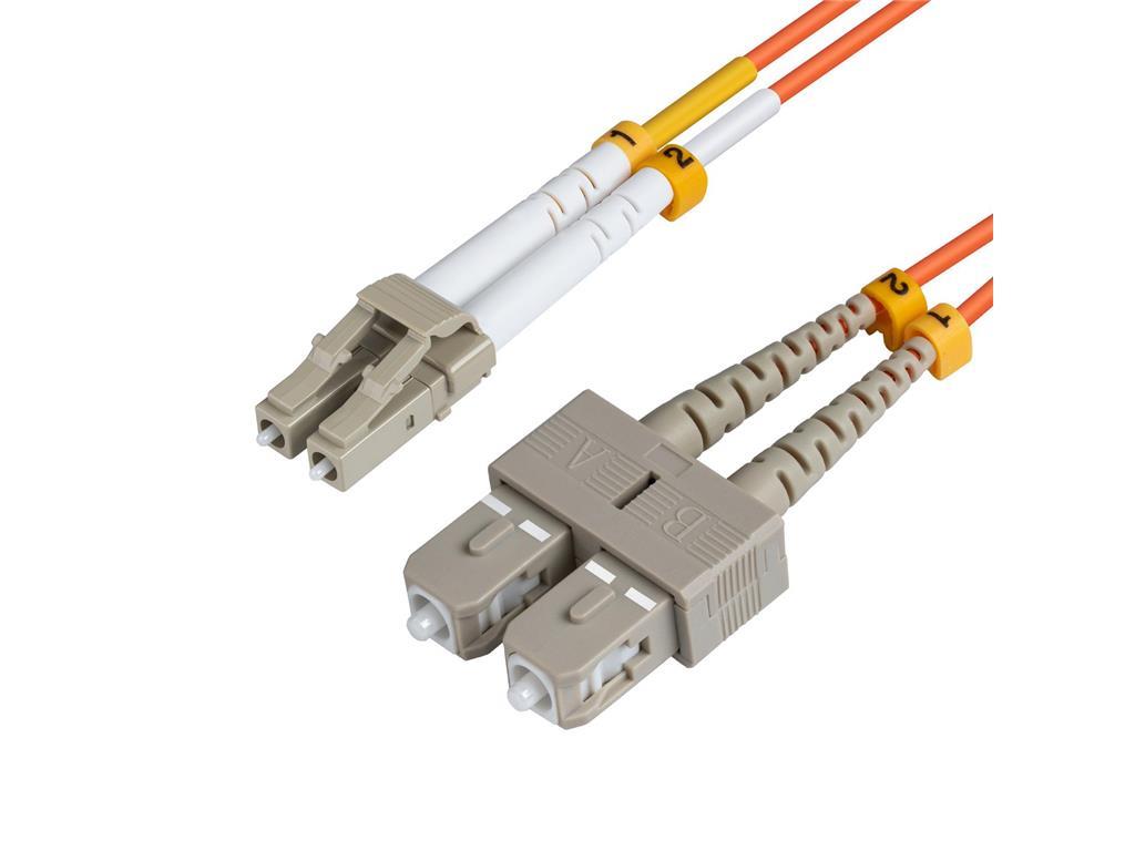 MicroConnect Patch Kabel - LC/UPC-SC/UPC 3m OM1