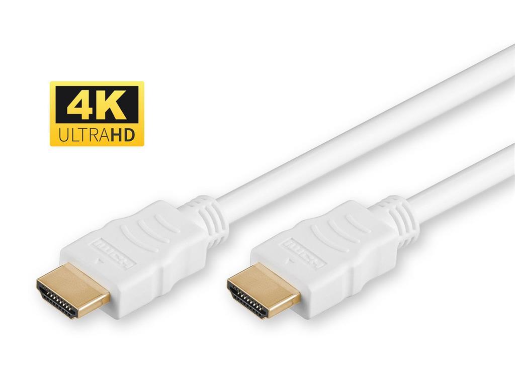 MicroConnect HDMI High Speed kabel, 3m, bijeli