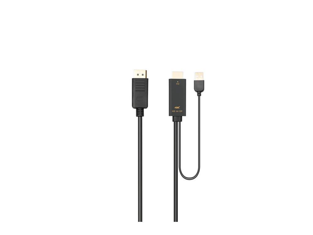 MicroConnect Kabel HDMI - DisplayPort adapter, 2m