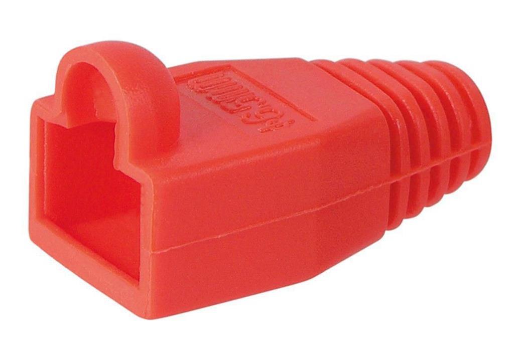 MicroConnect Zaštitna čahura za RJ45 crvena, 50pcs