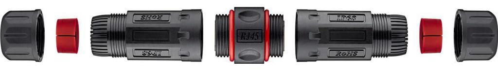 MicroConnect Vanjski modularni CAT6 konektor IP68