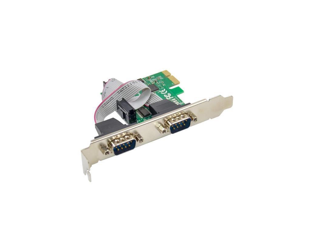 MicroConnect 2-portna serijska PCIe kartica