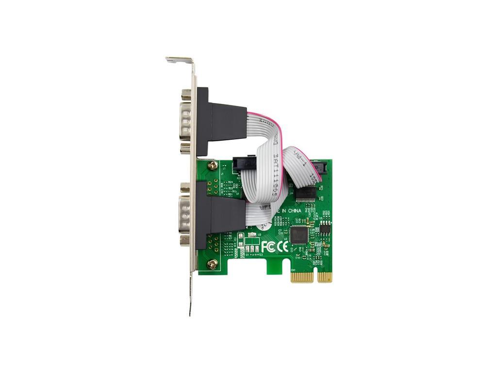 MicroConnect 2-portna serijska PCIe kartica