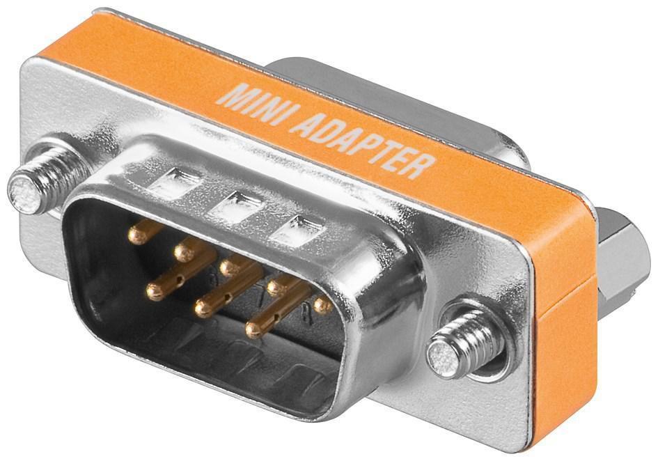 MicroConnect Adapter Mini Gender DB9 M/F nul-modem