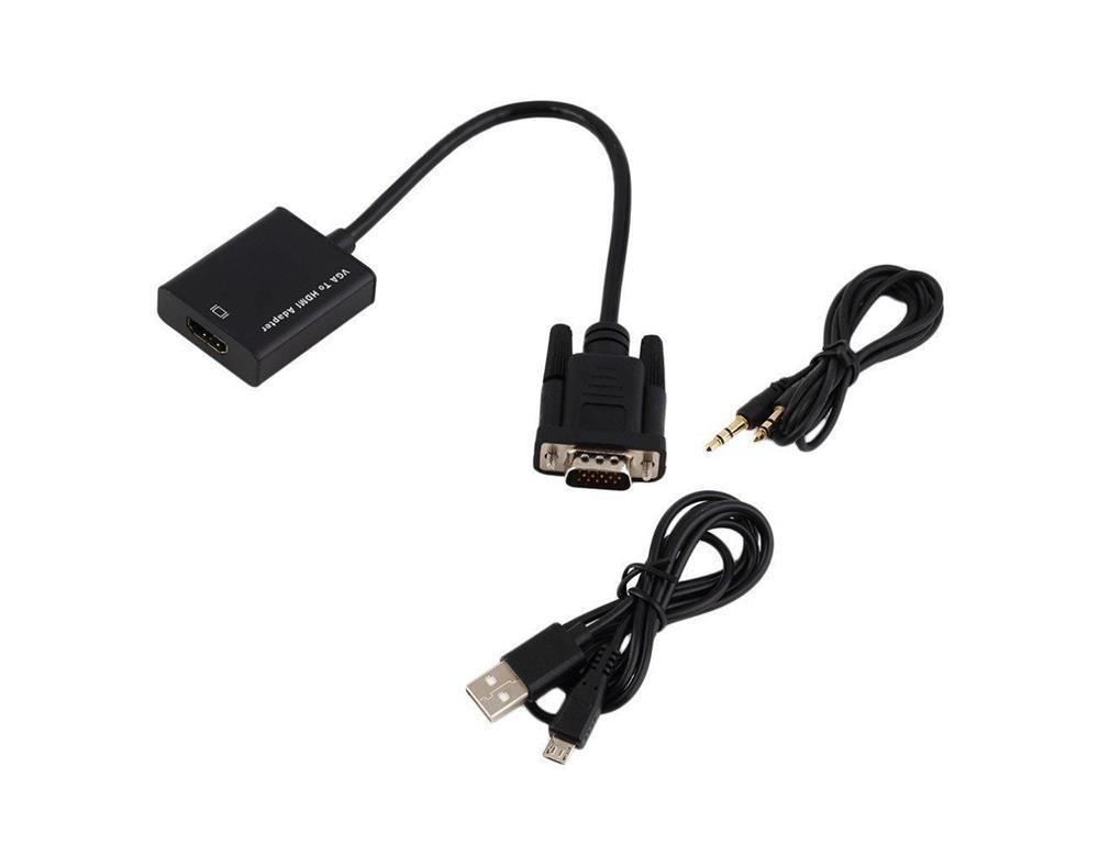 MicroConnect Pretvarač VGA + audio u HDMI