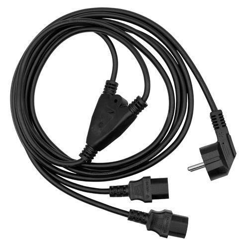 MicroConnect Y-kabel za napajanje 1.8m crni IEC320
