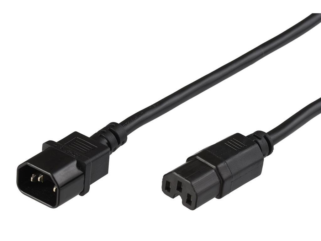 MicroConnect Produlni kabel C14 - C15 3m