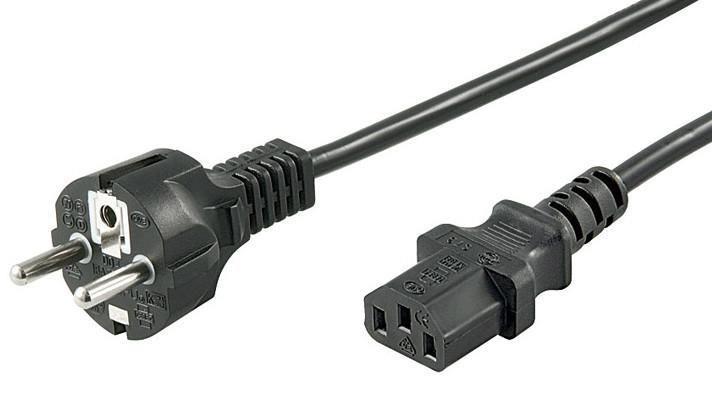 MicroConnect Napajni kabel Schuko - C13, 3m