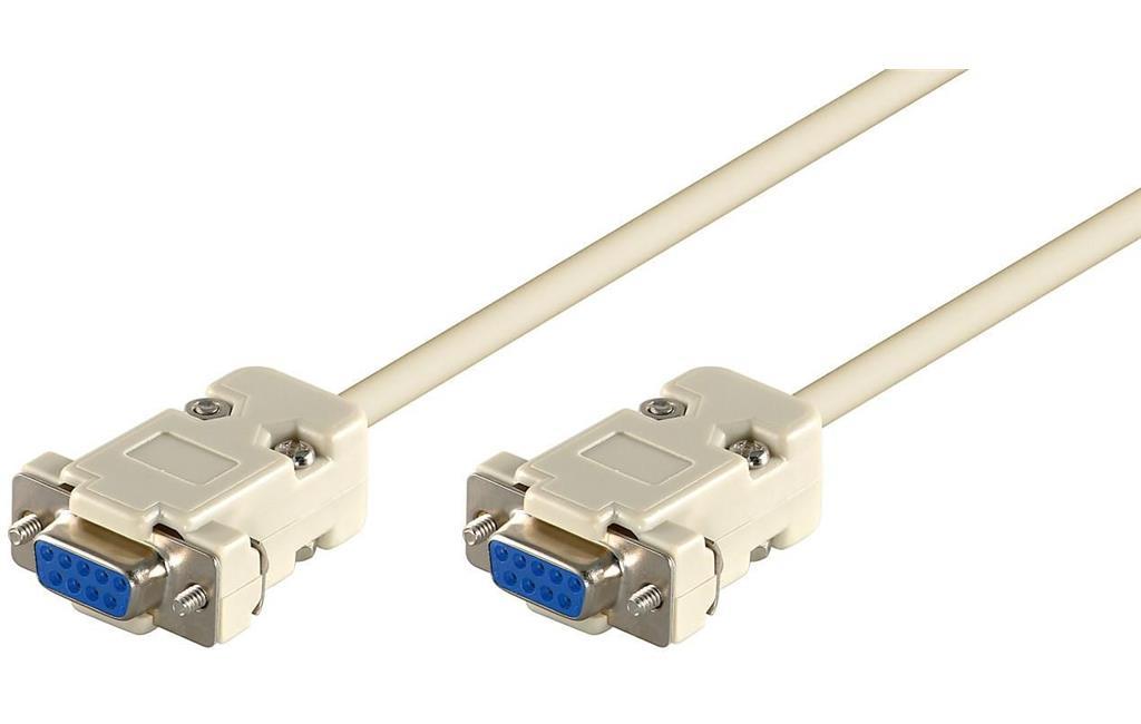 MicroConnect D-SUB/RS232 kabel ženski-ženski 3m