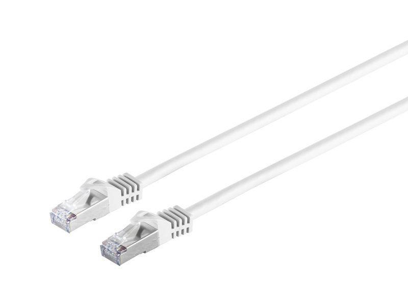 MicroConnect CAT7 S/FTP Omrežni Kabel 2m, Bel