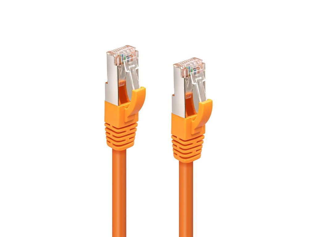 MicroConnect CAT6 S/FTP mrežni kabel 1m, narančasti