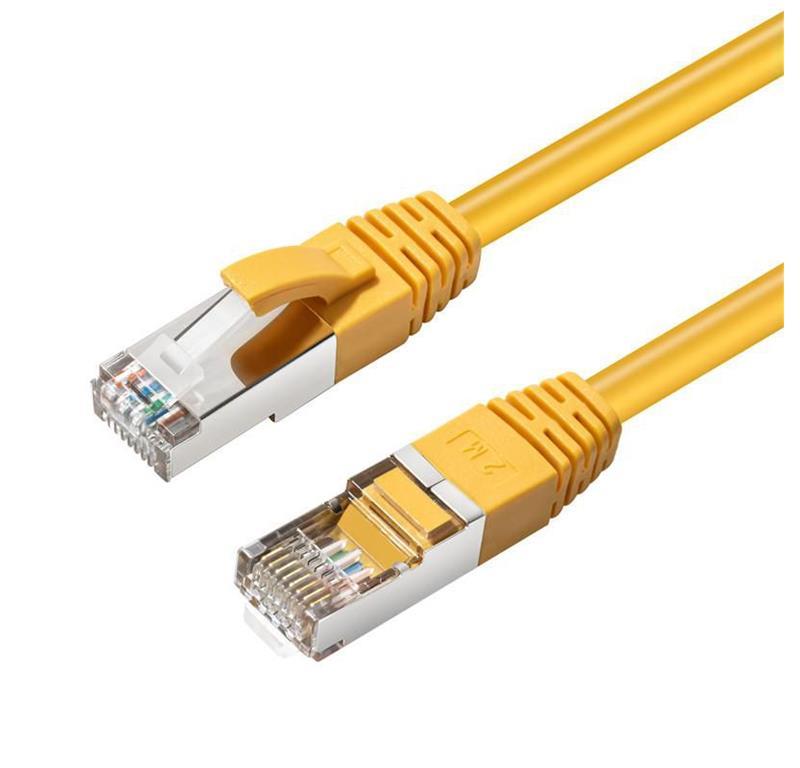 MicroConnect S/FTP CAT6 3m žuti LSZH